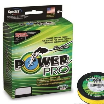 Linha Multifilamento Power Pro 65lb Yellow (0,41mm - 275m)