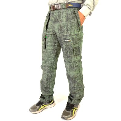 Calça Bermuda MTK Amazon (Verde Rajado, Tam. Especial)