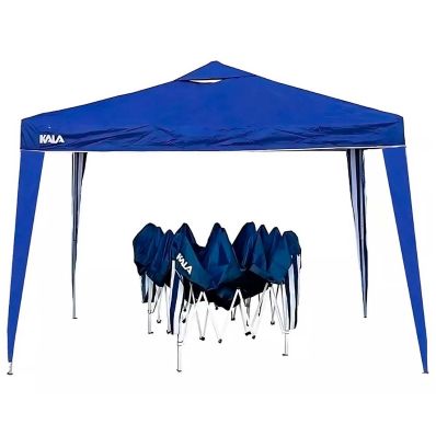 Gazebo Tenda Kala Dobrável Pés em Aluminio (3x3x2,5m)