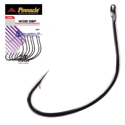 Anzol Pinnacle Wide Gap Black 08 (20un)