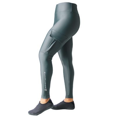 Calça Legging Mar Negro Sports (Chumbo, +50UV)