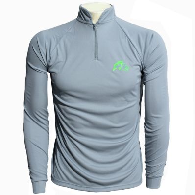 Camiseta de Pesca EP Fishing Basic Infantil Cinza (+50UV)
