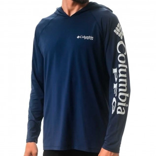 Camiseta Columbia M/L Aurora Terminal Tackle Marinho