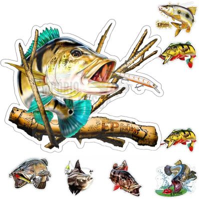 Adesivo Peixes EP Fishing Médio (aproximadamente 30x25cm)