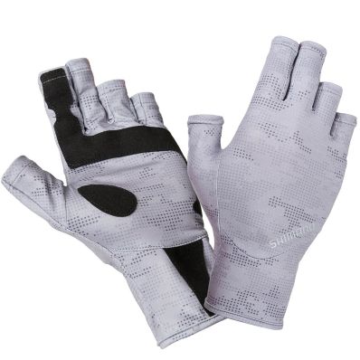 Luva Shimano Sun Protective Glove (Cinza, +50UV)