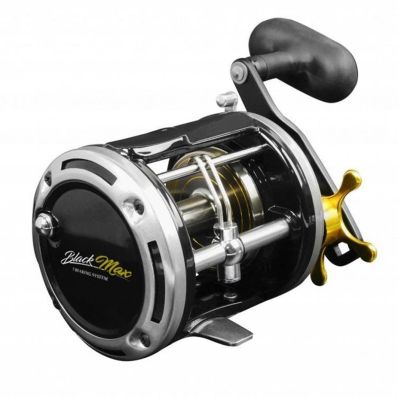 Carretilha Marine Sports Black Max 30 (07 Rol. Rec. 4.3:1, Cap. de Linha 0.43mm-330m)