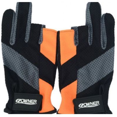 Luva Owner Field Sensor (Laranja, 3 Dedos Livres)
