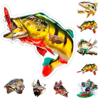 Adesivo Peixes EP Fishing Grande (aproximadamente 50x36cm)