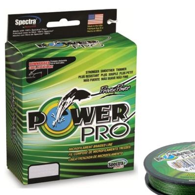 Linha Multifilamento Power Pro 20lb Green (0,23mm - 275m)