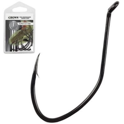 Anzol Crown Super Cat Fish Black 2/0 (05un)
