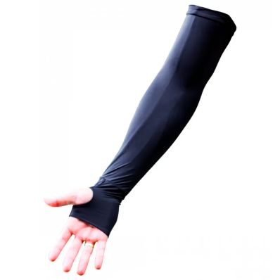 Manguito com Luva Mar Negro Preto (50UV+)