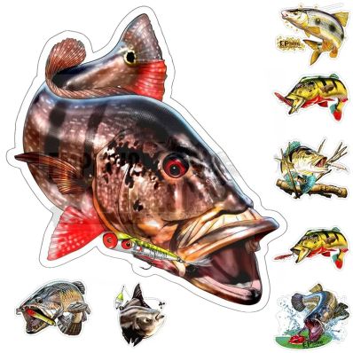 Adesivo Peixes EP Fishing Pequeno (aproximadamente 15x12cm)