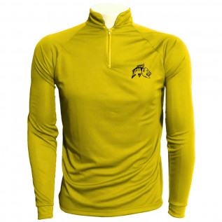 Camiseta de Pesca EP Fishing Basic Melão com Preto (+50UV, Tam. Especial)