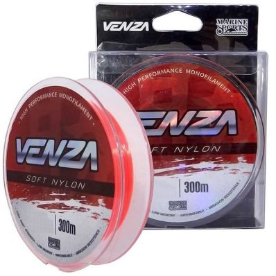 Linha Monofilamento Marine Sports Venza Soft Orange 22lb (0,40mm - 300m)