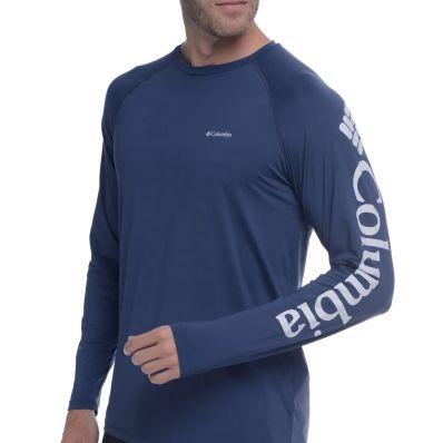 Camiseta Columbia Aurora M/L (Azul Marinho, FPS 50+)