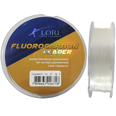 Linha Fluorocarbon Lori Leader 50lb (0,68m - 25m)