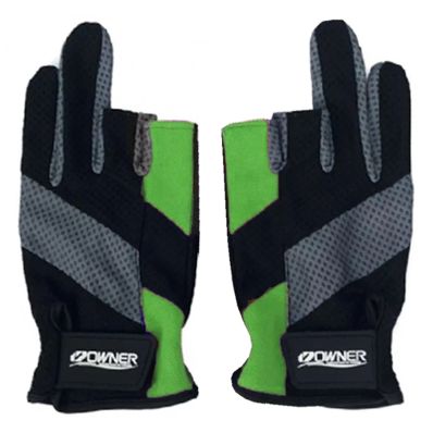 Luva Owner Field Sensor (Verde, 3 Dedos Livres)
