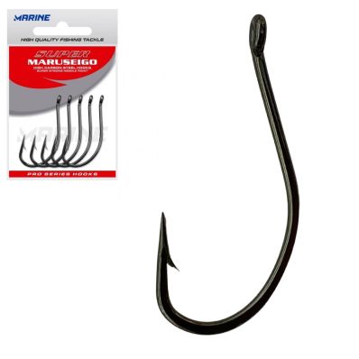 Anzol Marine Sports Super Maruseigo Black 10 (50un)