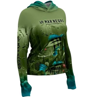 Camiseta Mar Negro X-Protection Feminina Sublimada Tucuna Family