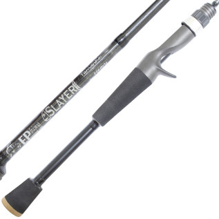 Vara EP Fishing Slayer Carbon Solid Tip Artesanal (Ponteira Maciça, Rodadinha/Batidinha)