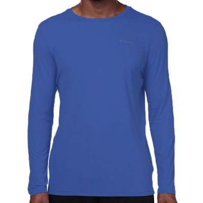Camiseta Columbia Neblina M/L (Azul Claro, +50UV)