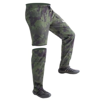 Calça Bermuda Mar Negro Combat Estonada Verde (+50UV)