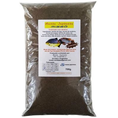 Massa Japonesa Missô para Pesqueiros (700g)