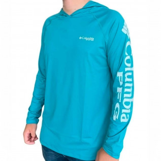 Camiseta Columbia Aurora Terminal Tackle River Blue