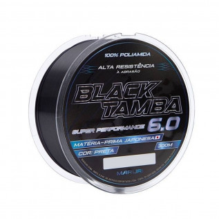 Linha Monofilamento Maruri Black Tamba 9.0 50lb (0.49mm-300m)